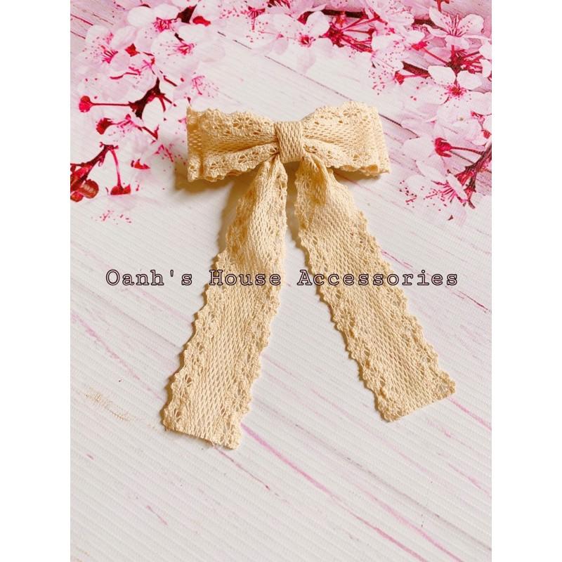 Kẹp nơ ren siêu xinh