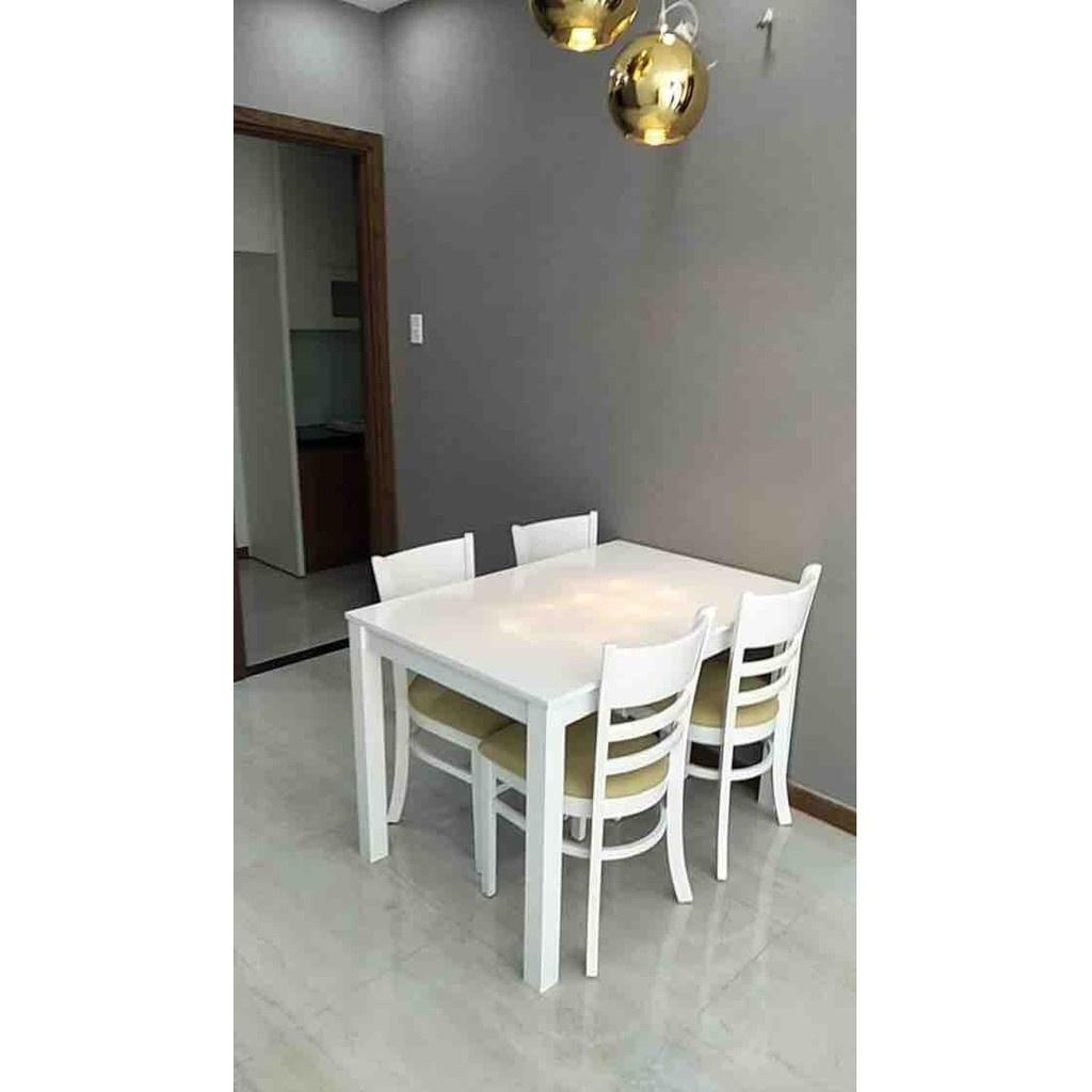 Bộ bàn ăn gỗ tự nhiên