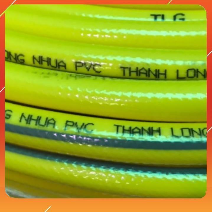 Bộ dây vòi xịt nước rửa xe, tưới cây . tăng áp 3 lần, loại 20m 206236 đầu đồng, đai, nối vòi vàng