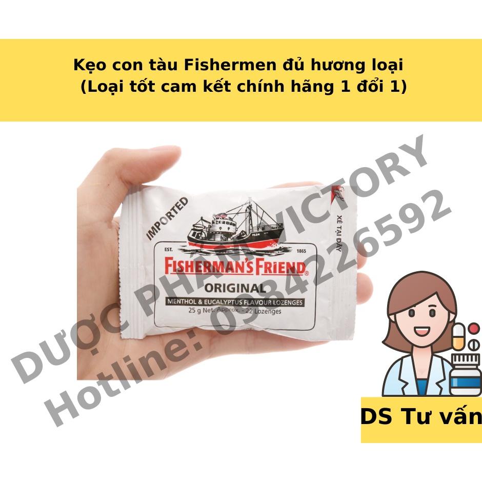 Kẹo Cay Con Tàu Fisherman’s Friend cho người ăn kiêng, tiểu đường