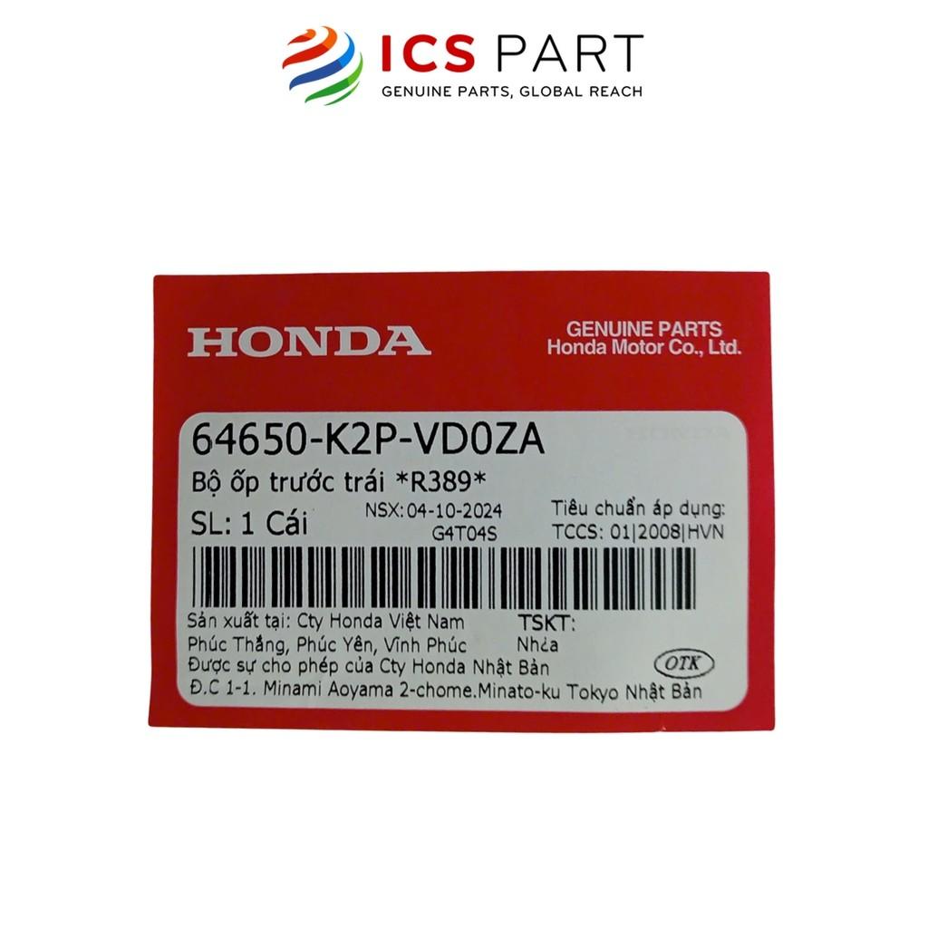 Bộ Cánh Yếm Trước Trái R389 HONDA Winner X V3 2022+ Màu Đỏ (64650K2PVD0ZA)