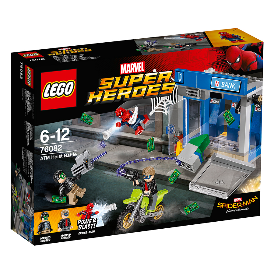 Bộ Lắp Ráp Tên Trộm Atm Lego Super Heroes 76082