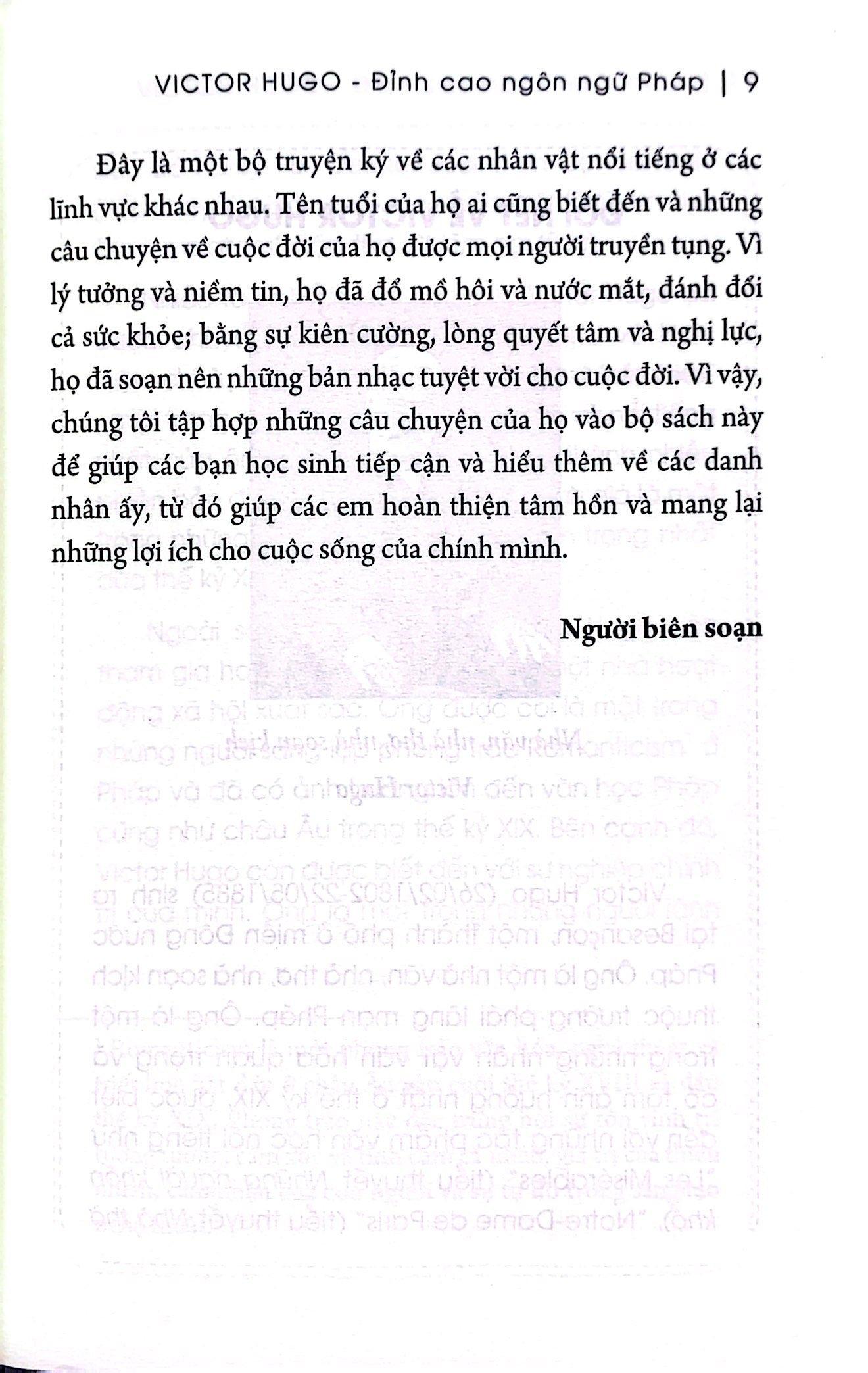 Kể Chuyện Thiên Tài Nổi Tiếng - Victor Hugo - Đỉnh Cao Ngôn Ngữ Pháp