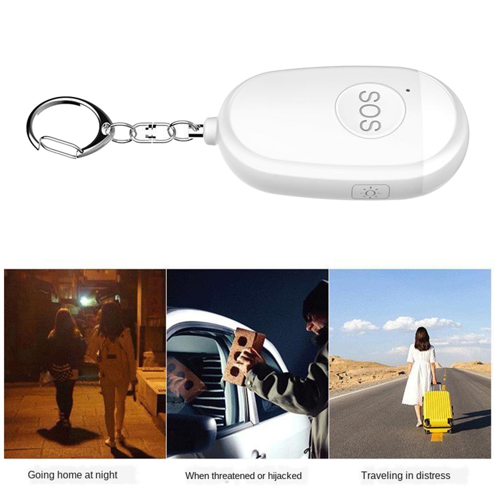2-3pack Mini 130DB Personal Alarm Security Alert Charging for Women Elderly Kids