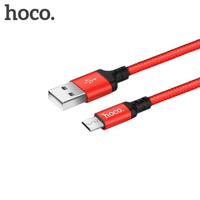 Cáp sạc dành cho iphone Hoco X14: 1m. Sạc nhanh: 5V - 2,4A.- hàng chính hãng