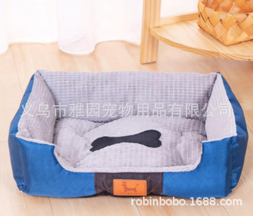 Phong cách mới nhất cũi chó bốn mùa đa năng có thể tháo rời và giặt được thảm mùa đông ấm mèo cũi giường cho chó cưng lớn chó nhỏ đồ dùng cho thú cưng
