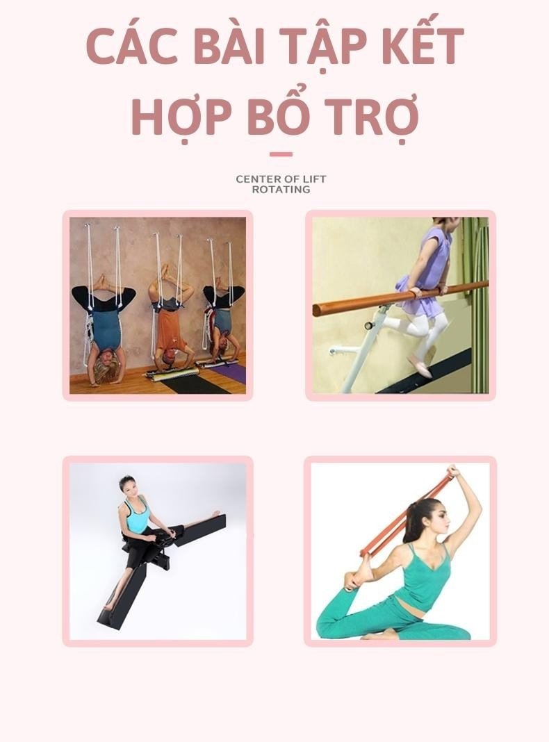 Bộ võng tập Yoga bay gắn tường bổ trợ cho các bài tập Yoga, chất liệu vải dù cao cấp, đầy đủ phụ kiện