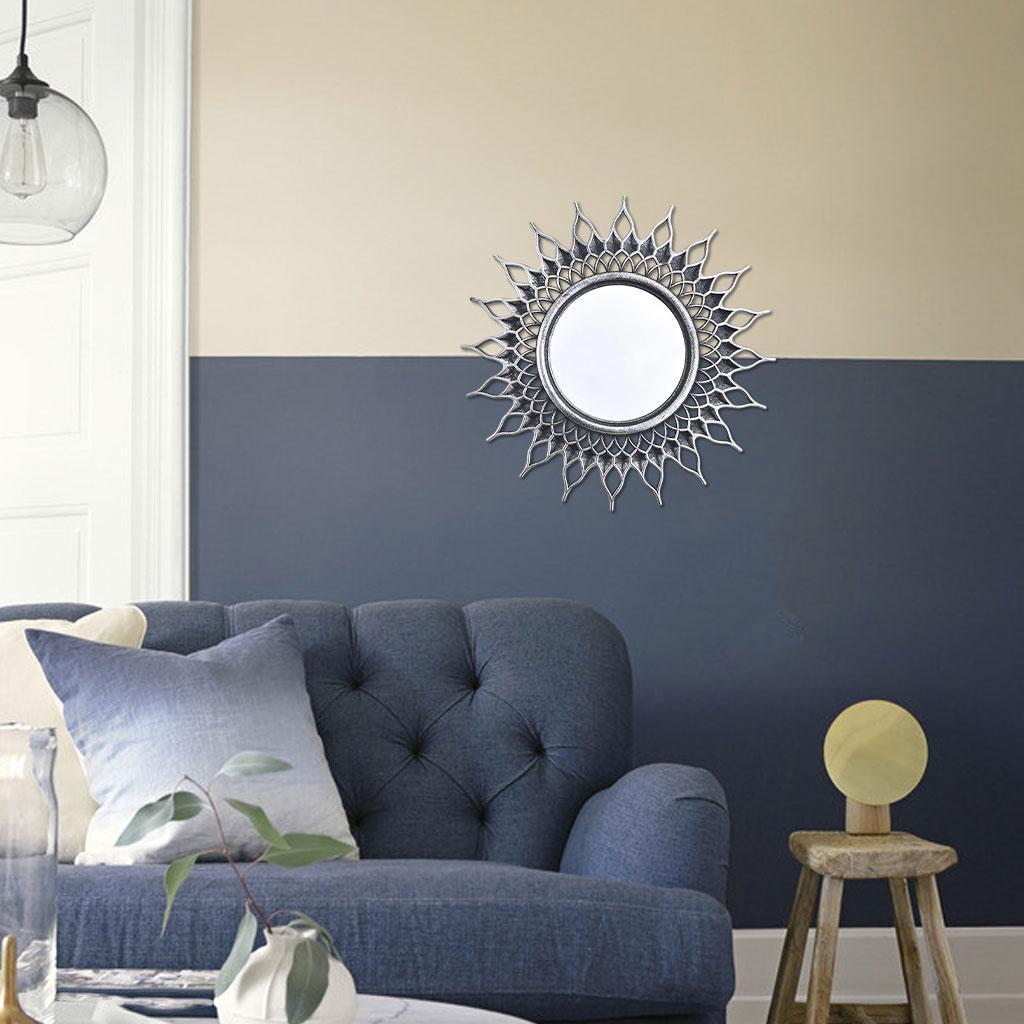 2x Decorative Hanging Wall Mirror Small   Living Room Mirror