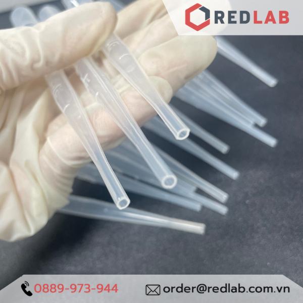 Pipet pasteur nhựa 3ml Biologix - Mỹ, ống hút nhỏ giọt / có chia vạch, hộp 500 ống