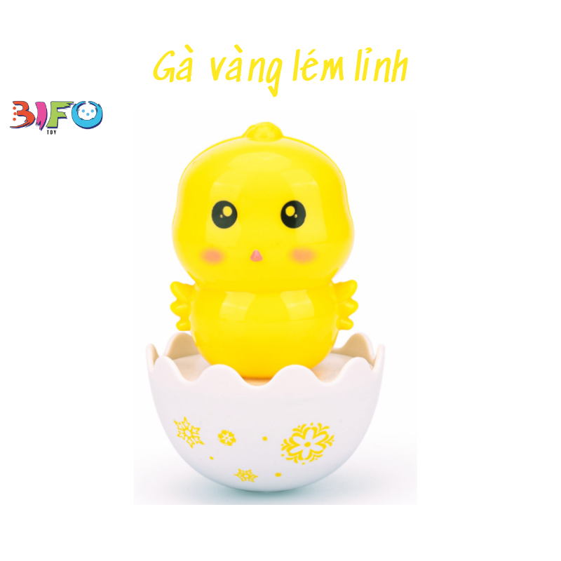 Đồ chơi lật đật mắt cười có âm thanh vui nhộn cho bé phát triển đầu đời phù hợp với bé từ 3 tháng