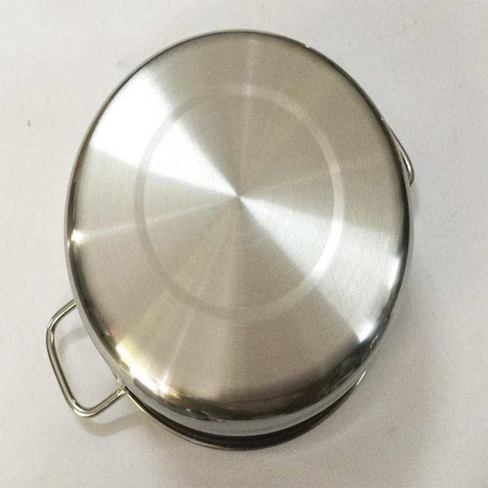 Bộ 3 Nồi Inox Cao Cấp ABG , Bộ Xoong Nồi Dùng Cho Xào, Nấu Thức Ăn Thiết Kế Cao Cấp, Kiểu Dáng Sang Trọng, Ứng Dụng Rộng Rãi Trong Không Gian Nhà Bếp -Hàng Chính Hãng