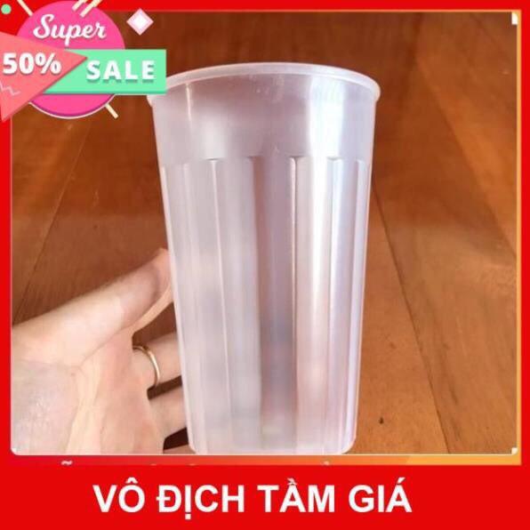 CỐC NHỰA SỌC TRẮNG 350ML VIỆT NHẬT UỐNG BIA, NƯỚC MÍA v..v