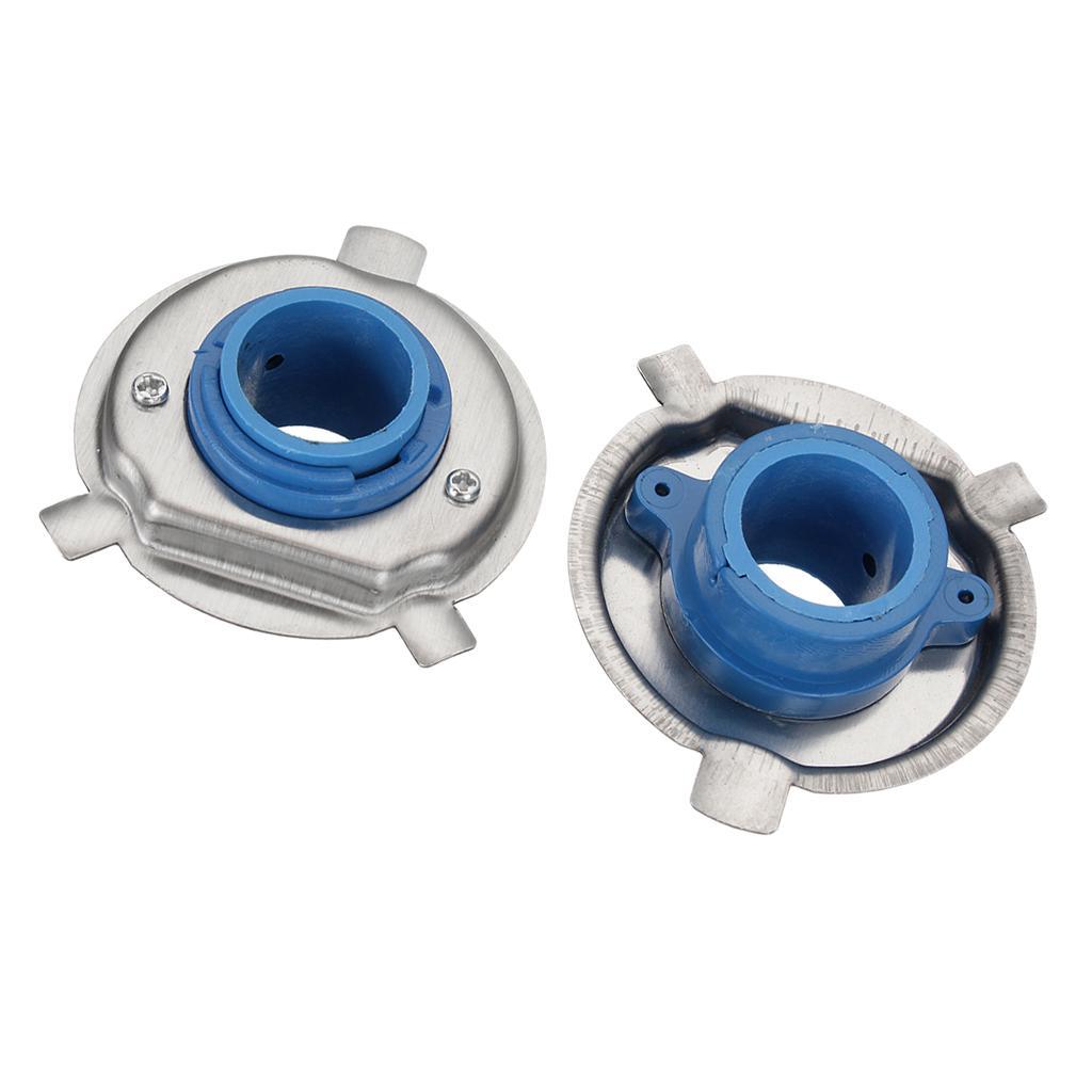 3-4pack 2Pcs LED Headlight Bulb Base Adapter Socket Retainer Car Conversion Kit