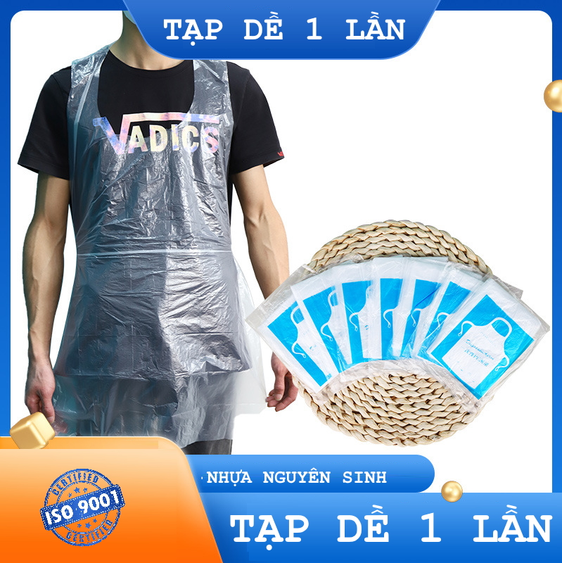 Combo 10c TẠP DỀ DÙNG 1 LẦN. Chất liệu PE nguyên sinh