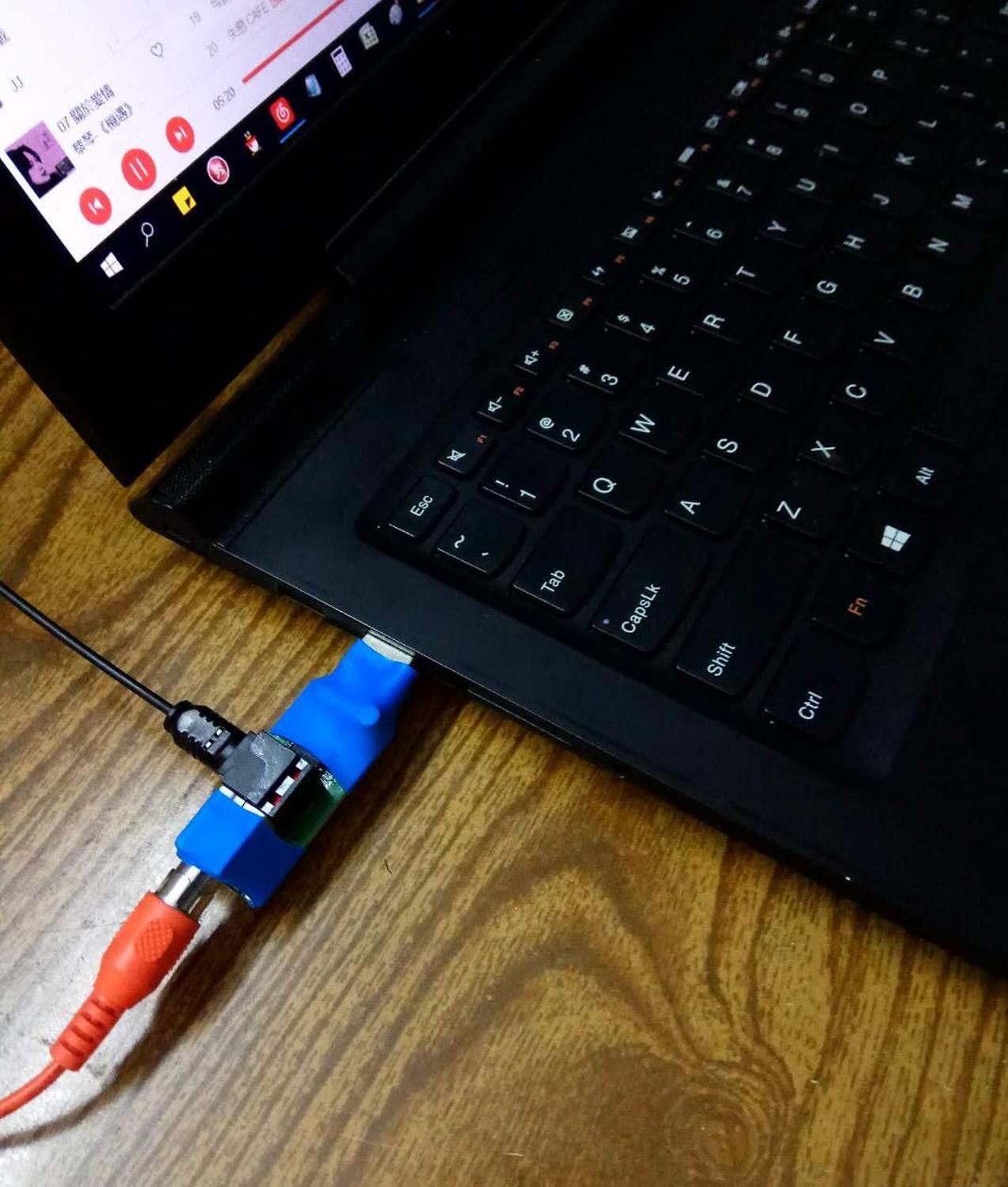 Hisonauto USB đến đầu ra quang học đồng trục kỹ thuật số USB để spdif USB A h117