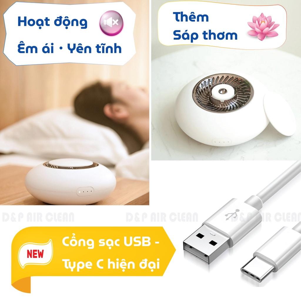 Máy Lọc Không Khí Ion âm + Ozon Khử Trùng, Khử Mùi, Lọc Không Khí, 4 Chế Độ Thông Minh,