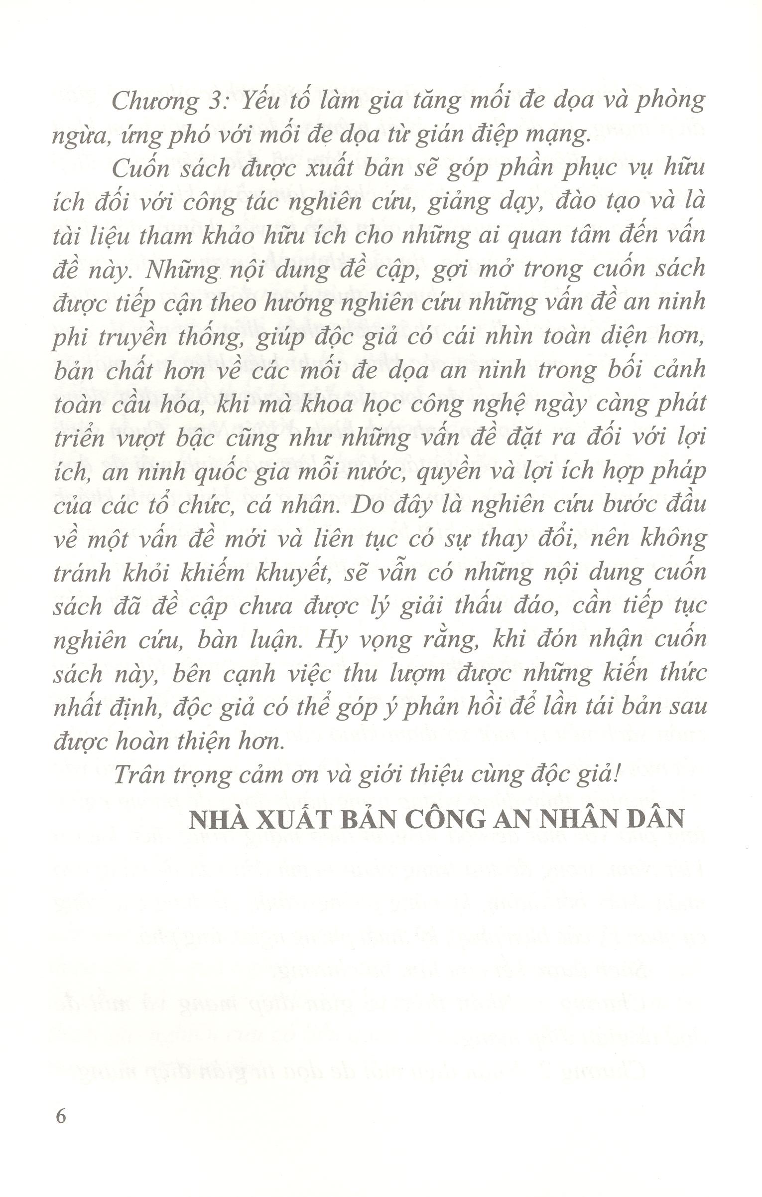 Gián Điệp Mạng - Từ Góc Nhìn Mối Đe Dọa An Ninh Toàn Cầu