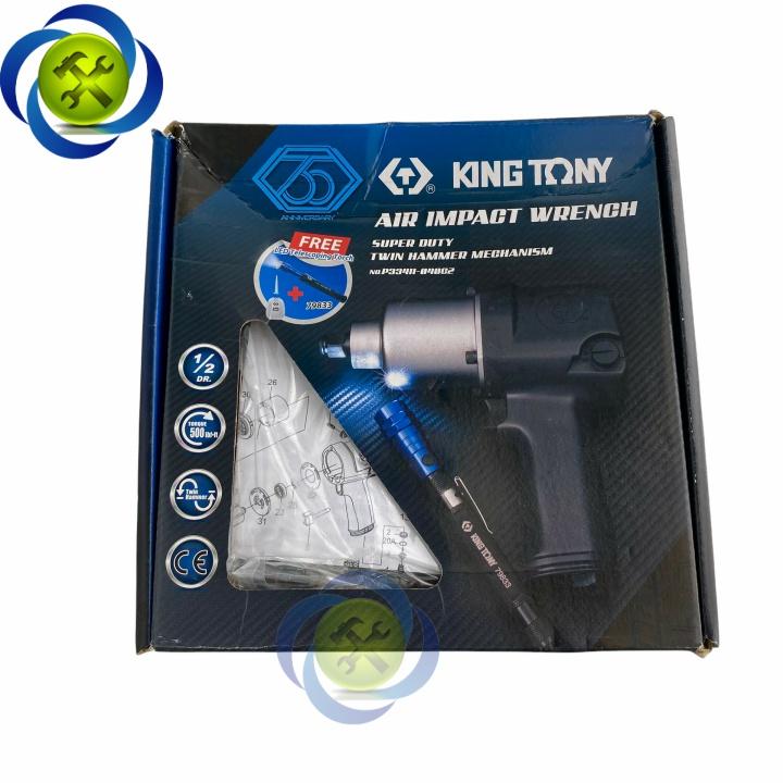 Súng vặn bulong 1/2 Kingtony 33411-040 lực siết 678Nm