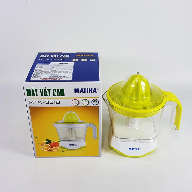 Máy Vắt Cam MATIKA Dung Tích 1L MTK-3310 - Hàng Chính Hãng