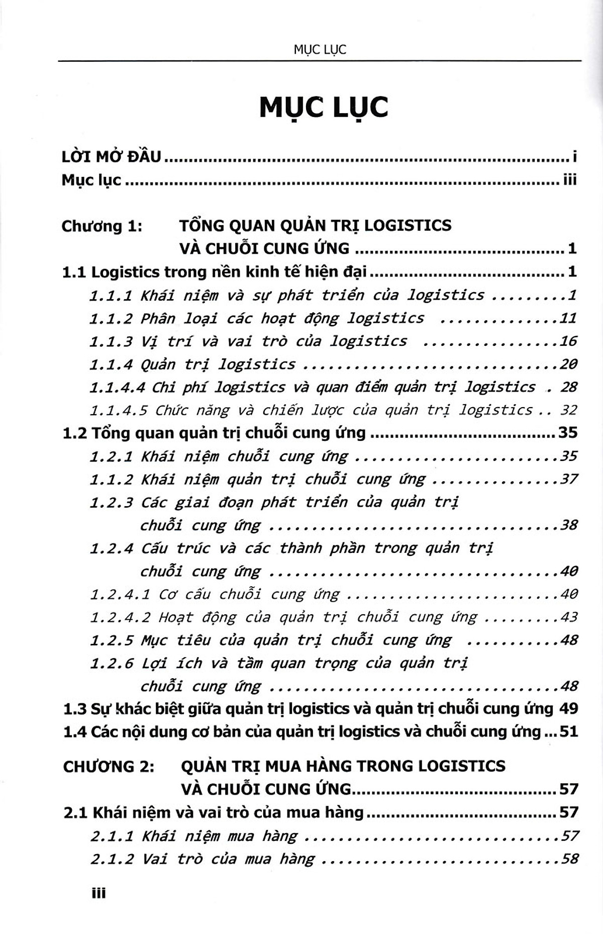 Quản trị logistics và chuỗi cung ứng