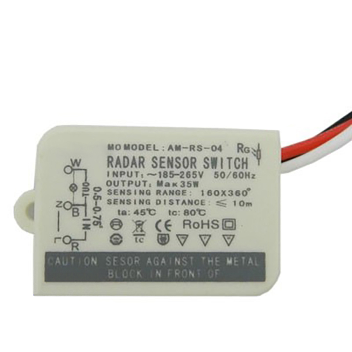 Công tắc cảm biến chuyển động vi sóng radar AM-RS-04