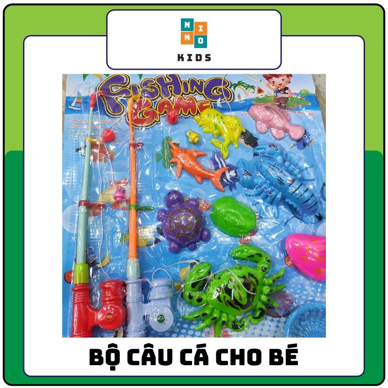 Bộ đồ chơi câu cá cho bé dạng vỉ, bộ câu cá đồ chơi cho trẻ em