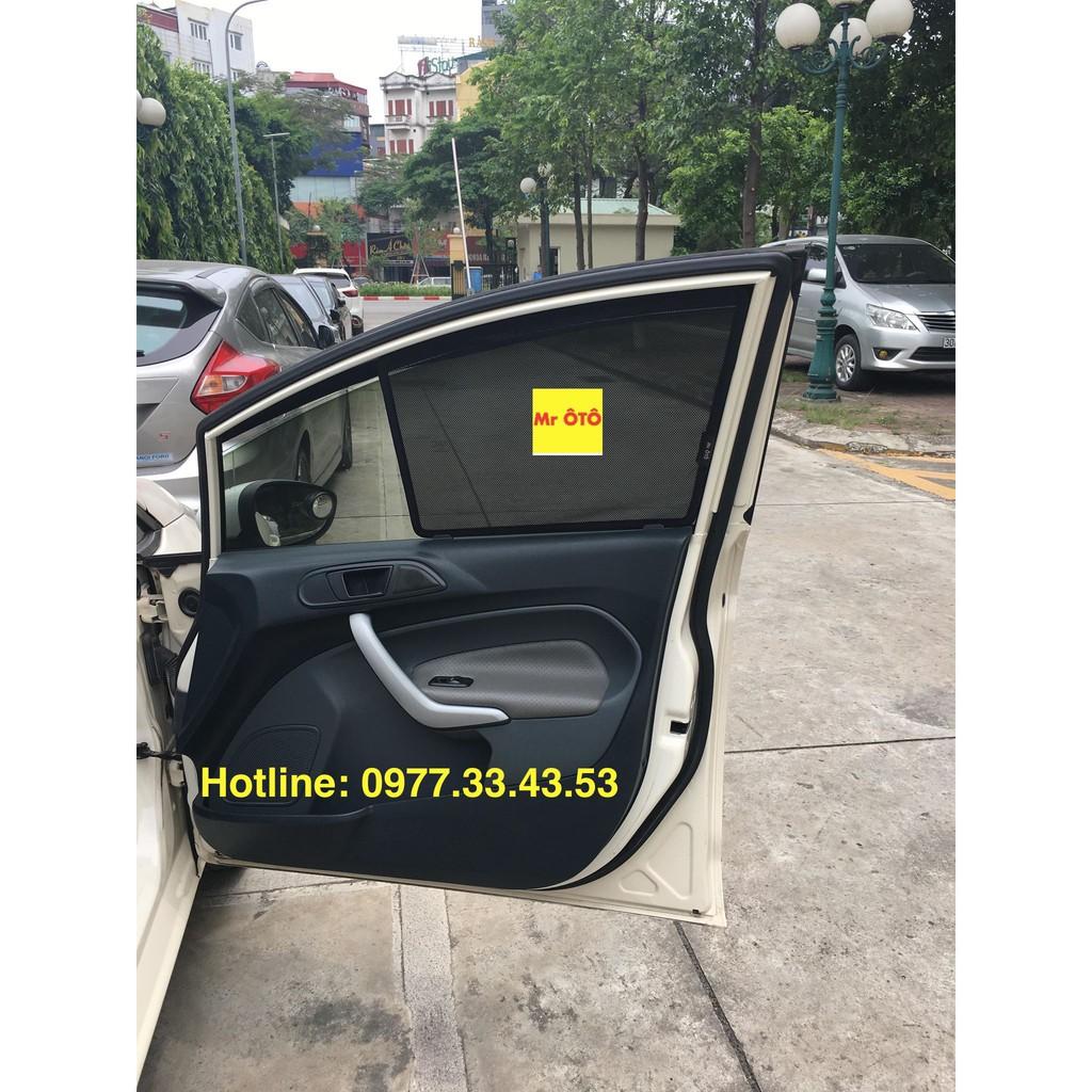 RÈM CHE NẮNG NAM CHÂM CHO XE Ford Fiesta Sedan 2014-2019