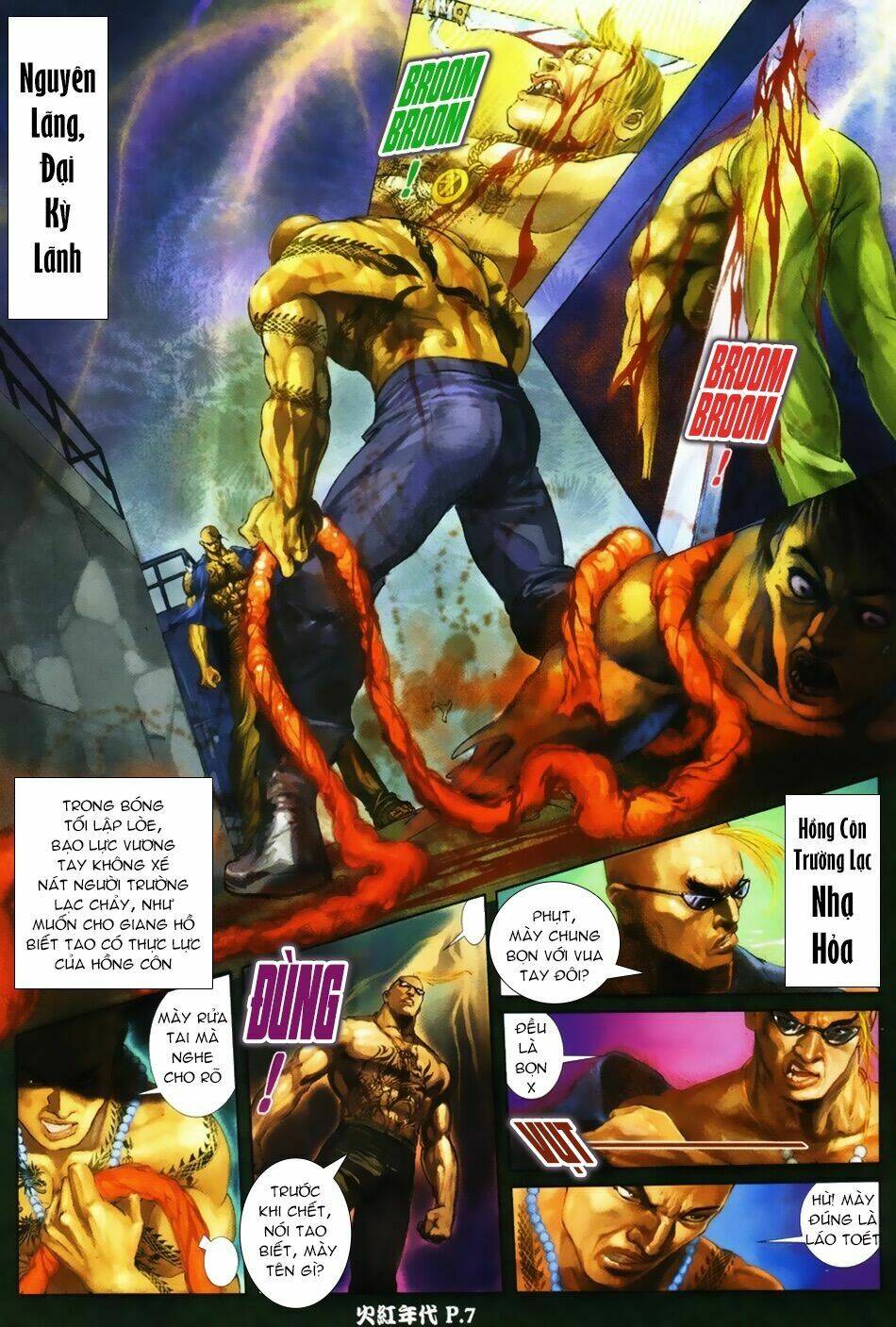 hỏa hồng niên đại hắc cốt đường chapter 33 6