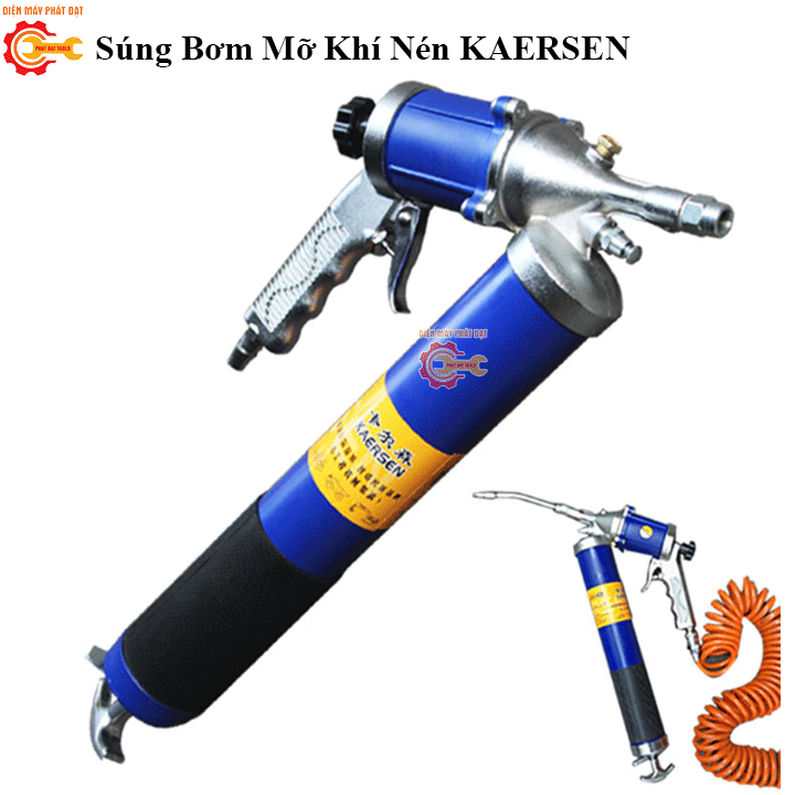 Súng Bơm Mỡ Khí Nén KAERSEN K-601, Bảo Hành 6 Tháng