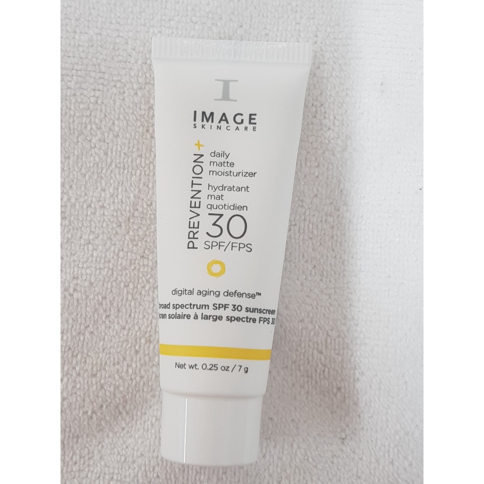 Kem chống nắng cho da dầu mụn Image Prevention Daily Matte Moisturizer SPF30+ 7g