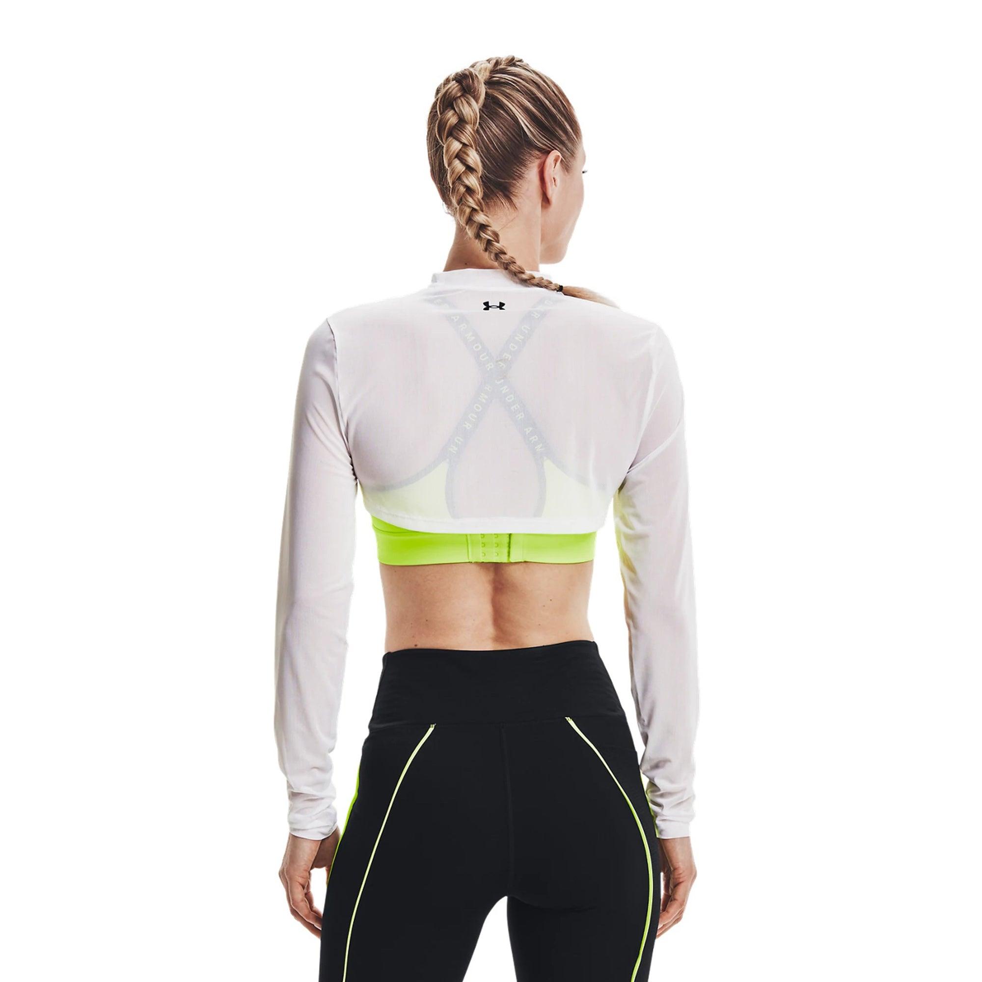 Áo thun tay dài thể thao nữ Under Armour Mesh Crop Mock - 1365997