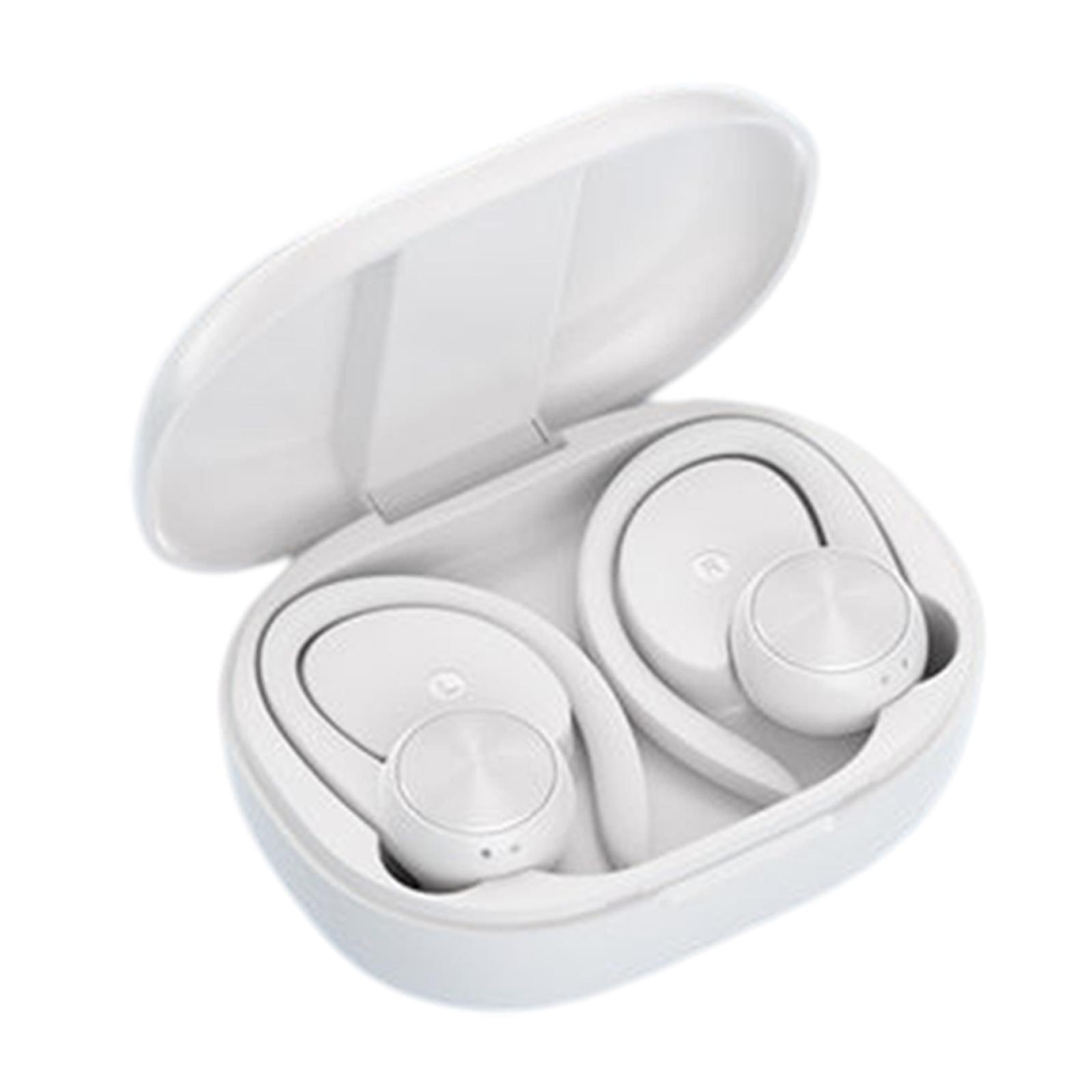 2 Pieces Earhook Bluetooth 5.0 Earphone for Driving LED Battery Display