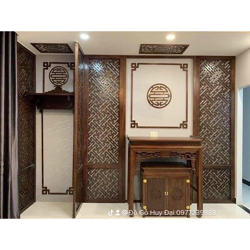 Bộ bàn thờ gỗ sồi nga 127cm