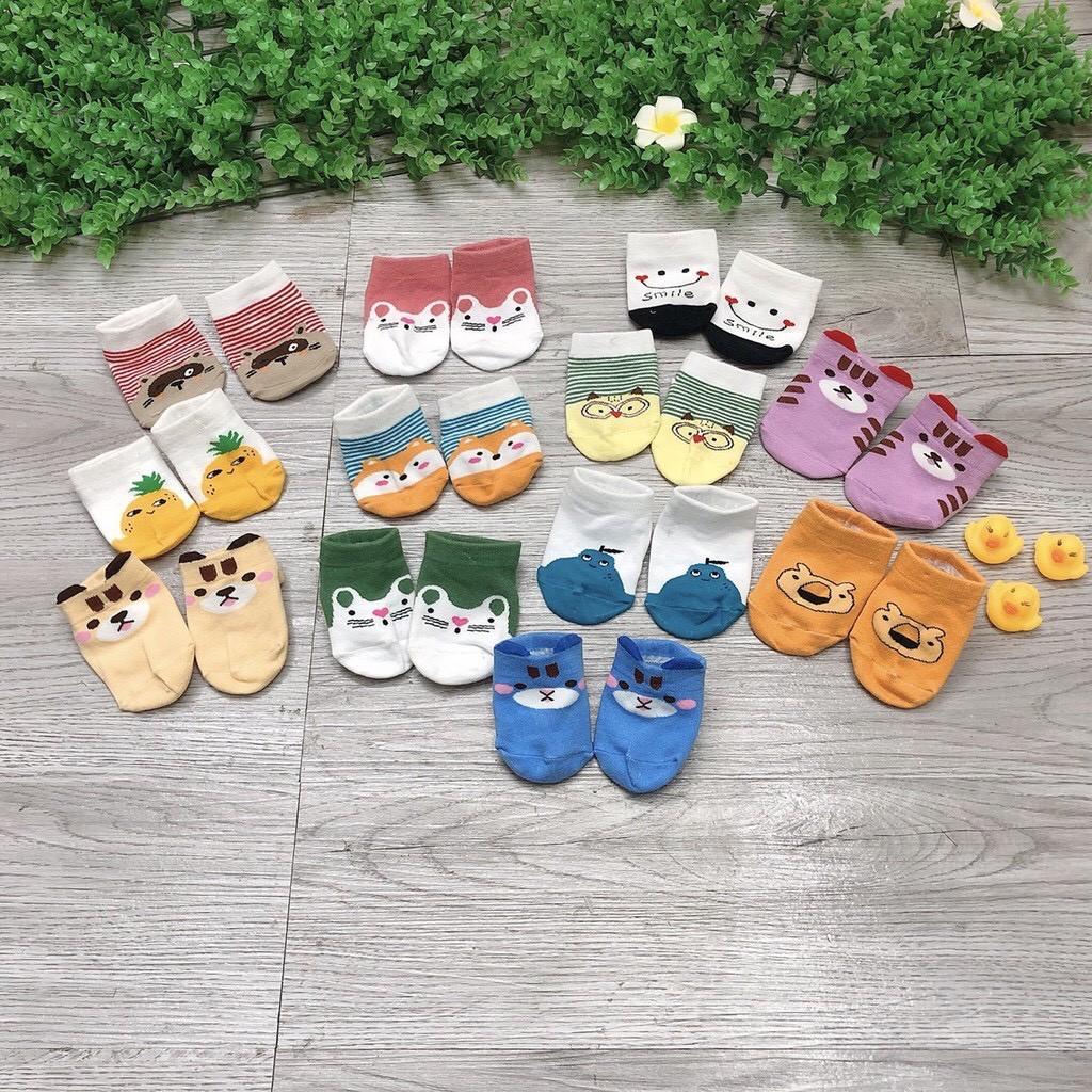 Tất Kid hè thu có đế chống trượt ngã cho bé