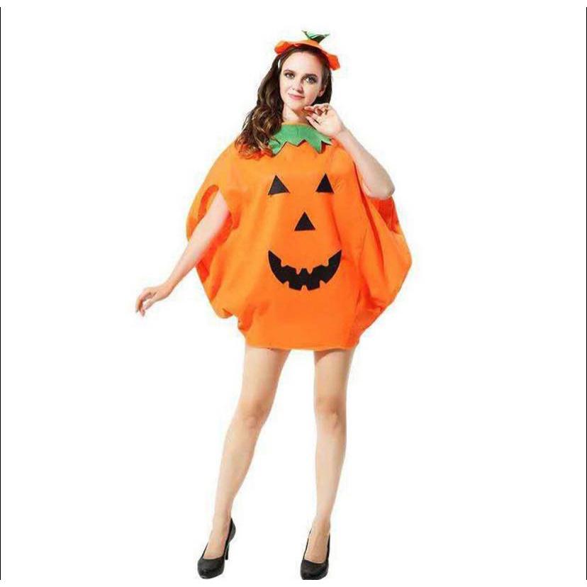 Bộ Trang Phục Hóa Trang Halloween Hình Bí Ngô