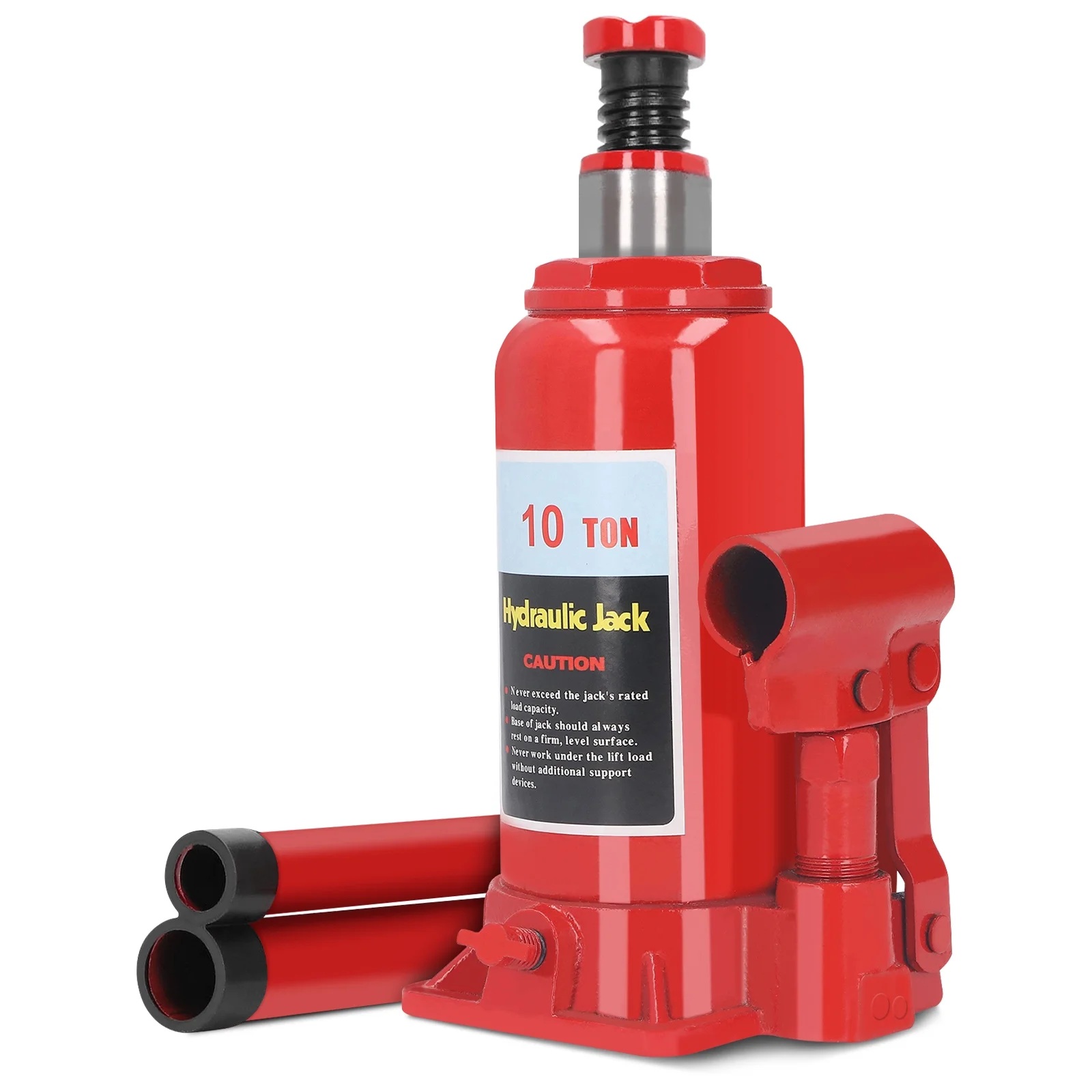 Kích Thủy Lực Gắn Xe Tải 10 Tấn – Chiều Cao Làm Việc 195–370mm, Hành Trình 116mm