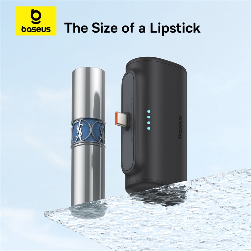 Pin Sạc Dự Phòng Mini Baseus Compact Fast Charging Power Bank Type-C Edition 5000mAh 20W - Hàng chính hãng
