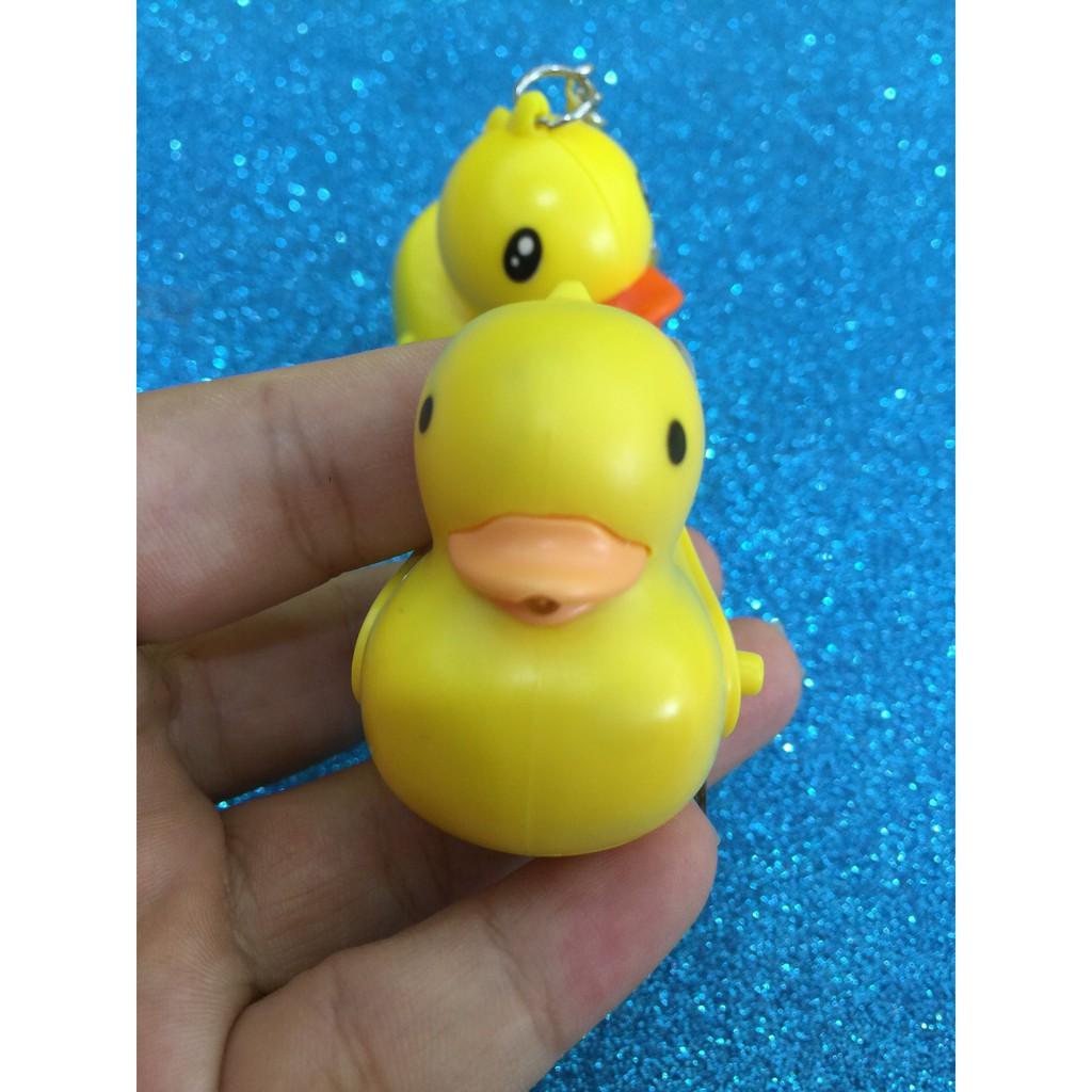 Móc khóa vịt móc khóa phát sáng