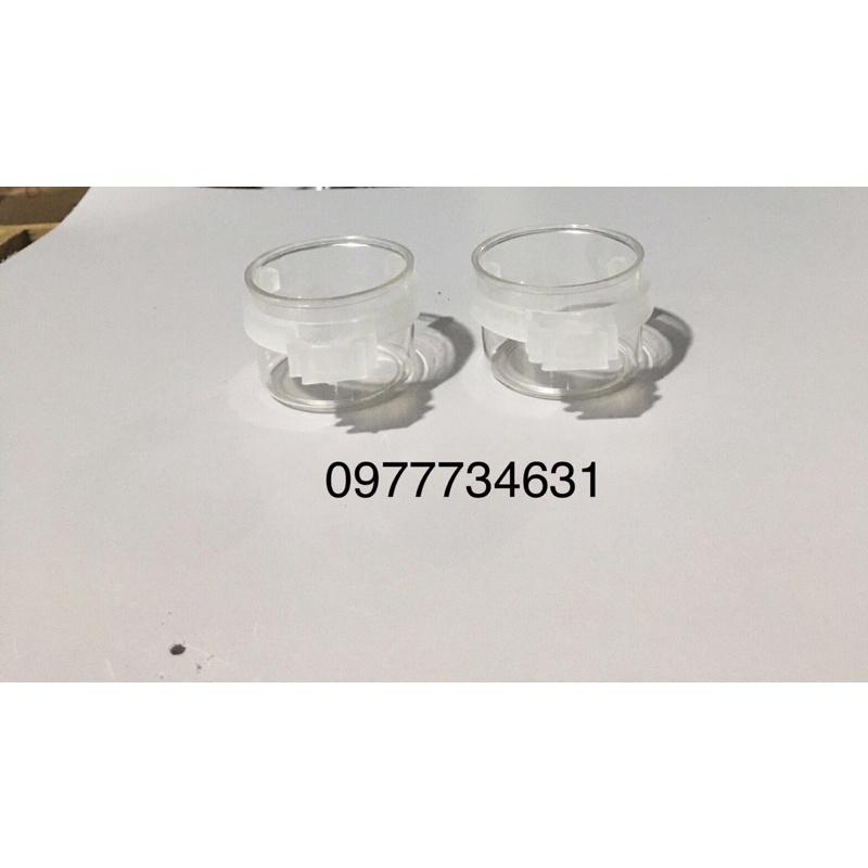 Combo 2 chiếc cóng chim chất liệu mica qua nhựa dành cho lồng chim chào mào, chích choè, sơn ca các loại