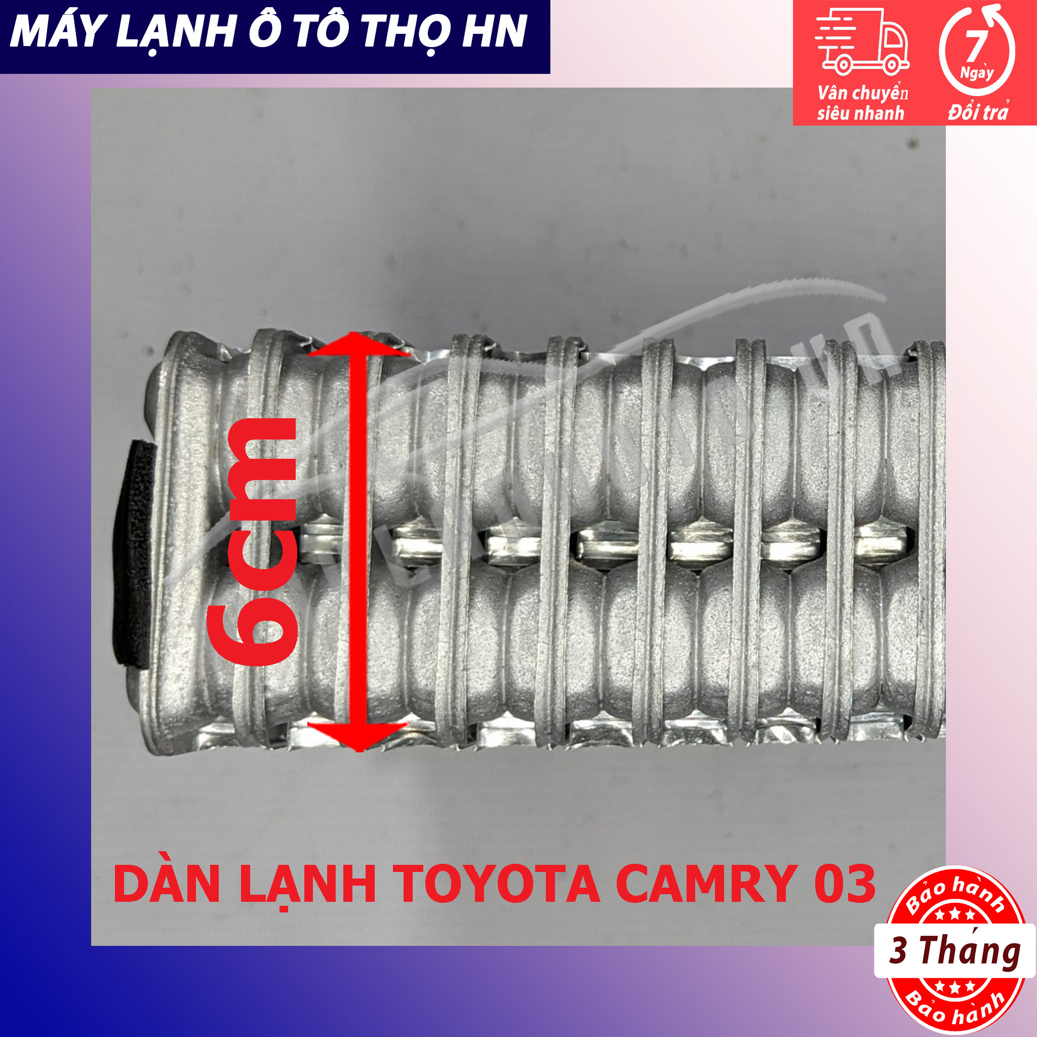 Dàn  lạnh Toyota Camry 2.4 3.0 2000 2001 2002 2003 2004 2005 2006 Hàng xịn Thái Lan 00 01 02 03 04 05 06