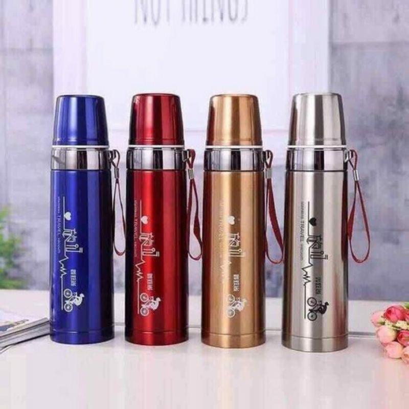 Bình Giữ Nhiệt - Ly Giữ Nhiệt Inox 3 Lớp 800ml