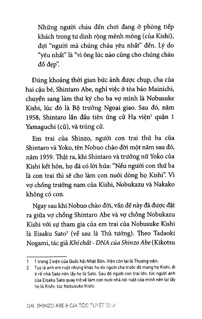 Shinzo Abe Và Gia Tộc Tuyệt Đỉnh