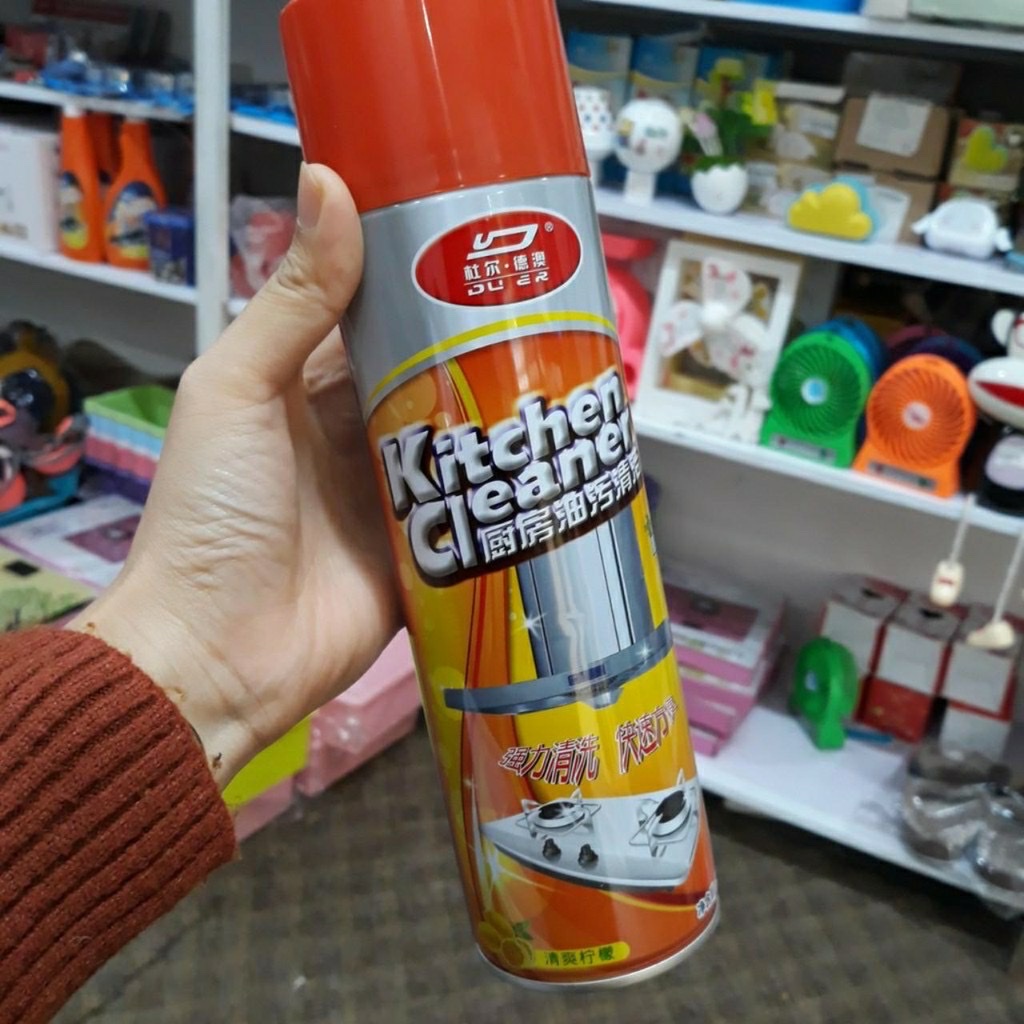 Chai tẩy xịt rửa đa năng vệ sinh bếp Kitchen 500ml ,tẩy các chất bẩn cứng đầu, hương chanh thơm mát dịu dàng