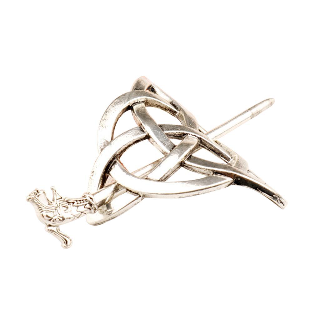 Men Knots Barrette pins Dragon Ornament