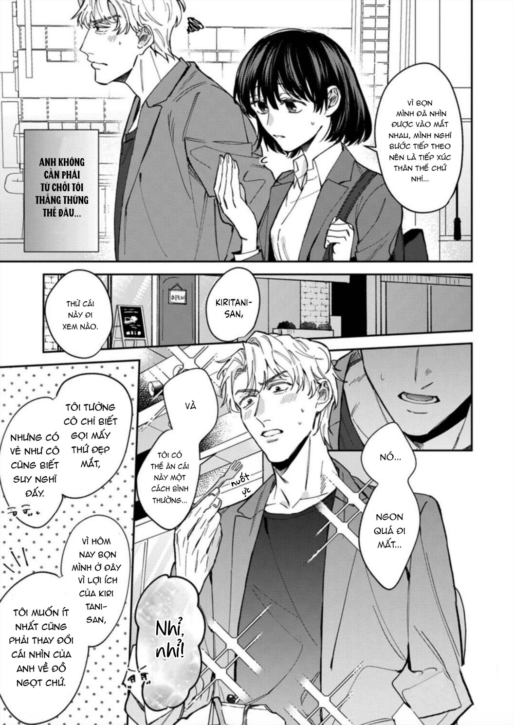 tình yêu của tôi và cấp trên chapter 6.1 9