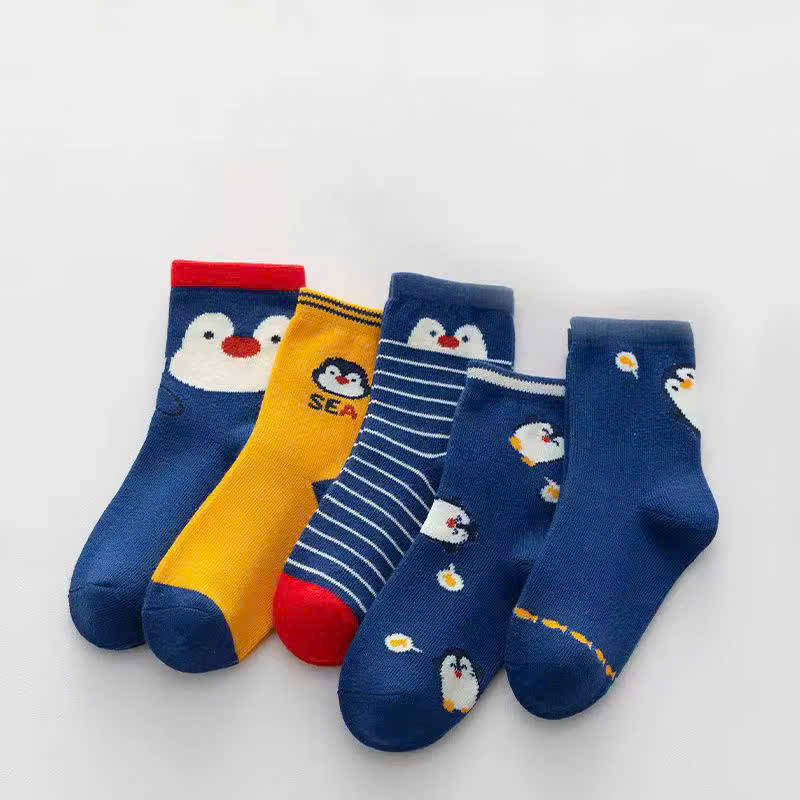 SET 5 ĐÔI TẤT VỚ CHIM CÁNH CỤT DỄ THƯƠNG TỪ 2-12 TUỔI DÀNH CHO BÉ TRAI BÉ GÁI