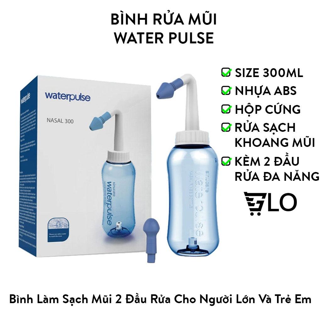 Bình rửa mũi, vệ sinh thông sạch mũi, ngăn ngừa viêm mũi viêm xoang, bình xịt rửa mũi 300ml