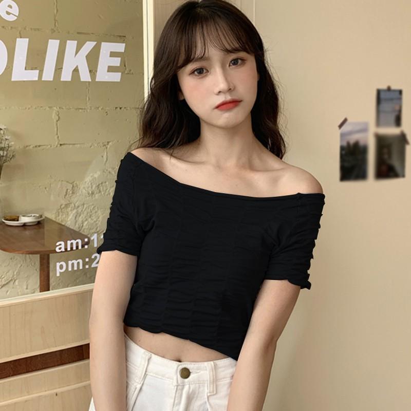 Áo Thun Tay Ngắn Thời Trang Cho Nữ