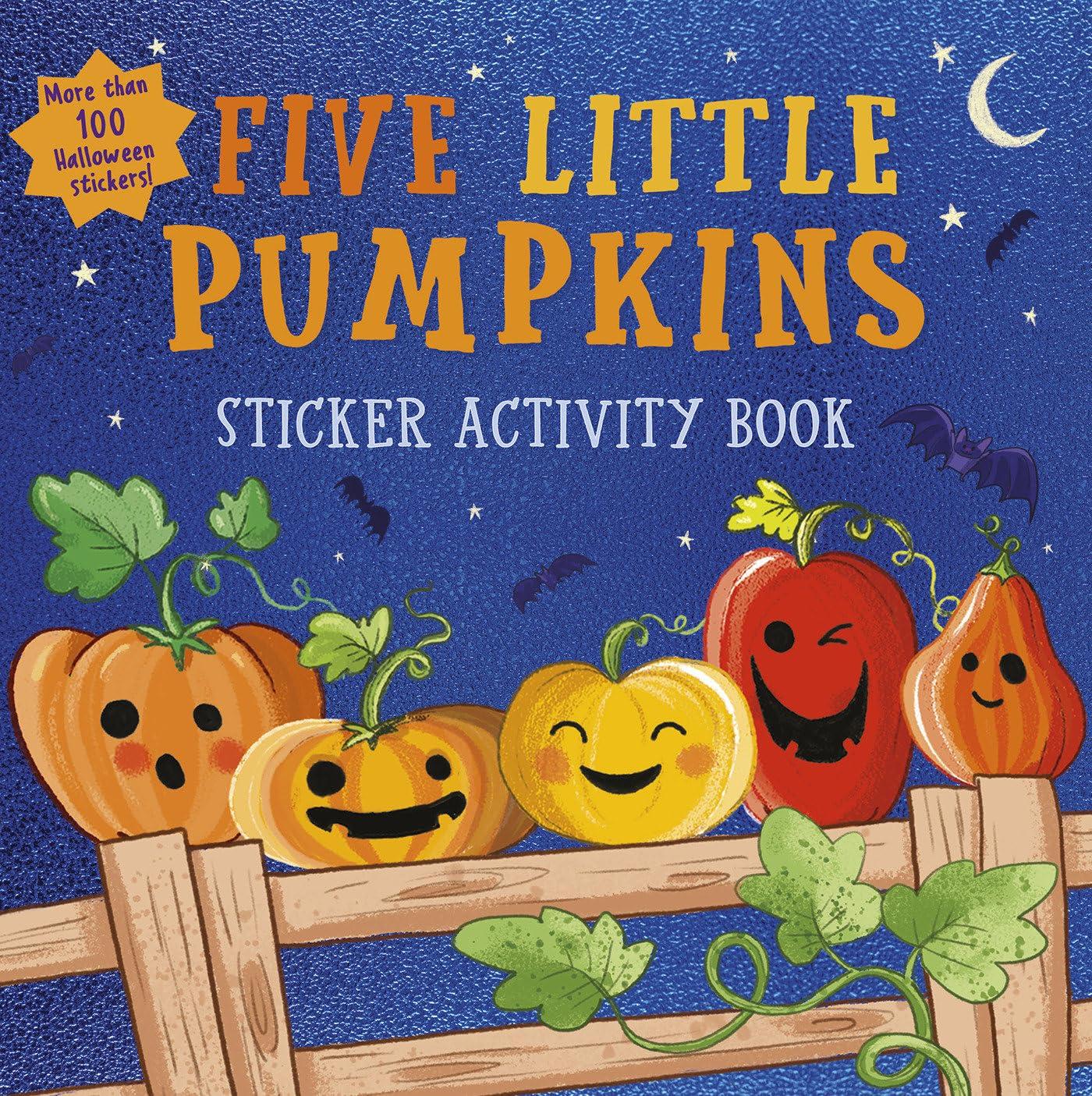 Sách ngoại văn: Five Little Pumpkins Sticker