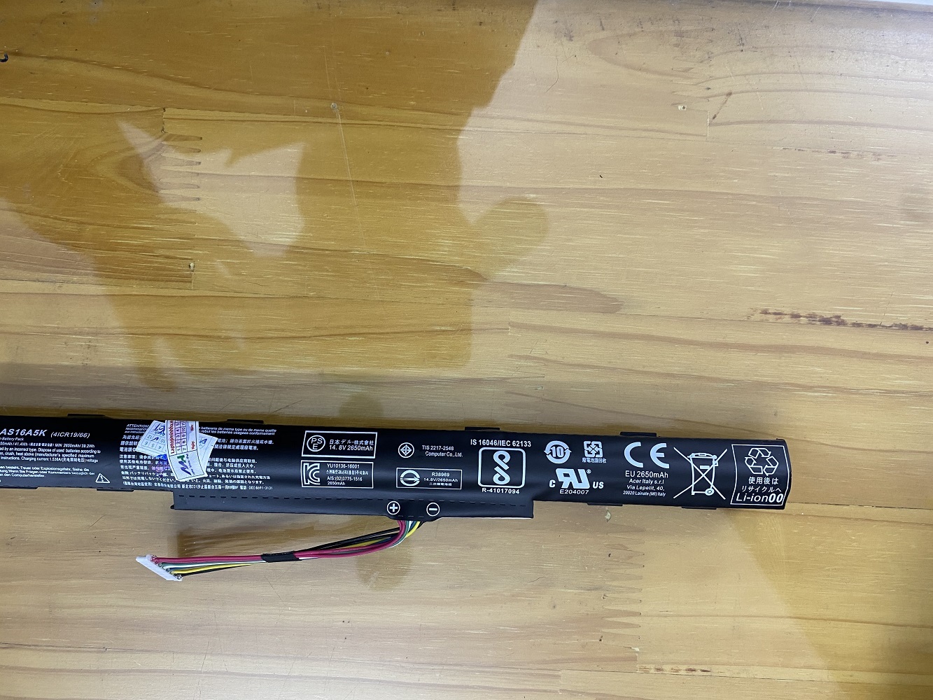 Pin dành cho laptop Acer Aspire E5-473 Acer Aspire E15 E5-553 E5-553G E5-575 E5-575G F15 F5-573